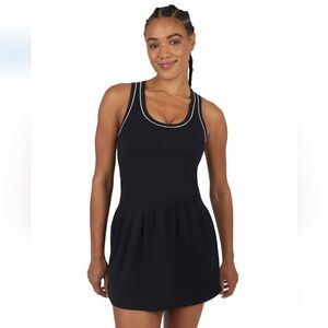 Yogalicious Black Sleeveless Dress